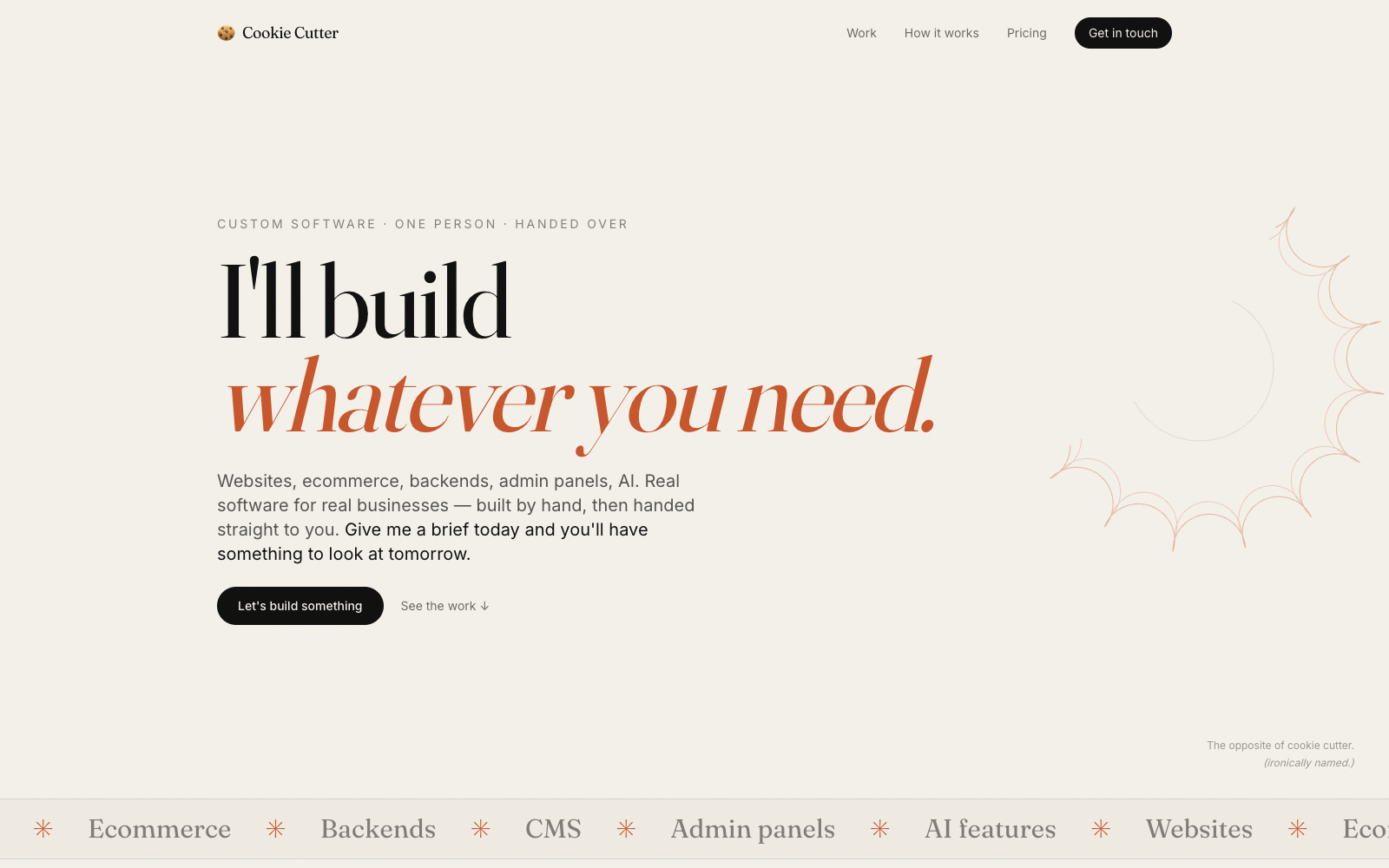 Cookie Cutter - Custom Software Studio